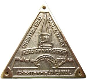 Chesterfield Canal Head of Navigation Plaque