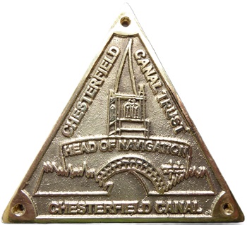 Chesterfield Canal Head of Navigation Plaque