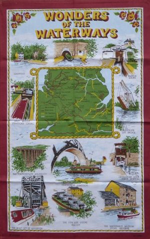 Tea Towel - Wonders of the Waterways