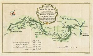 Chesterfield Canal 1772 map